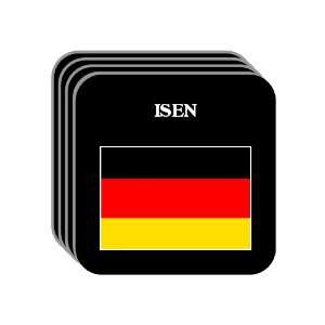  Germany   ISEN Set of 4 Mini Mousepad Coasters 