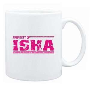  New  Property Of Isha Retro  Mug Name