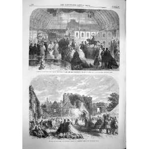  1865 London Exhibition Arts Islington Amberley Castle 