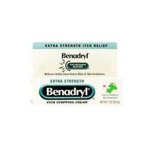 303396 Benadryl Itch Relief Cream Extra Strength 1oz Per Tube by J&J 