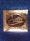 Golden Replica of USA Stamp Upside Down Airplane 24c on 22kt Gold 