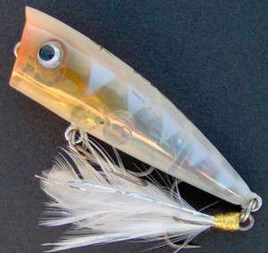Lobina Lures Rico ~ Topwater Popper ~ Manahls RX Clear Series  