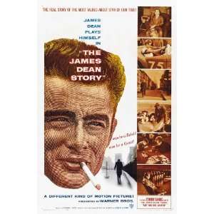  The James Dean Story   Movie Poster   27 x 40