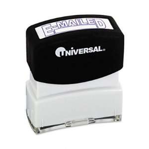  Universal Pre Inked E MAILED Message Stamp   E MAILED, Pre 