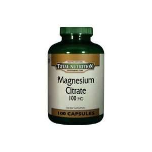  Magnesium Citrate 100 Mg   100 Capsules Health & Personal 