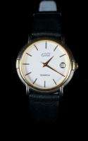   Quartz Watch Stainless Steel Watch Vintage Wristwatch Gold Tone  