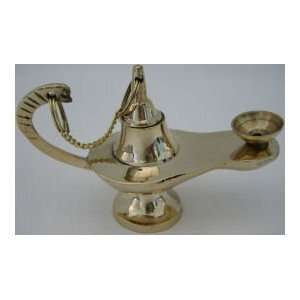  Genie Alladin Aladdin 5 in Brass Magic Lamp Free Ship By 