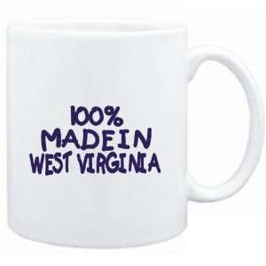  Mug White  100 % MADE IN West Virginia  Usa States 