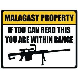 New Caution  Malagasy Property  Madagascar Parking Sign 