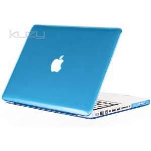 Kuzy   15inch AQUA Crystal Hard Case Cover SeeThru for NEW Macbook PRO 