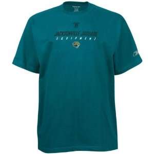  Reebok Jacksonville Jaguars Teal Youth Equipment T shirt 