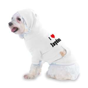  I Love/Heart Jayden Hooded T Shirt for Dog or Cat LARGE 