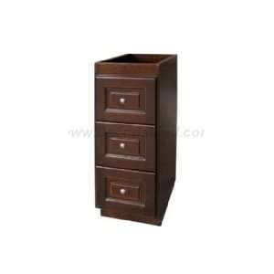   15 Wide 3 Drawers Base Cabinet V1521 LA M01 Maple 