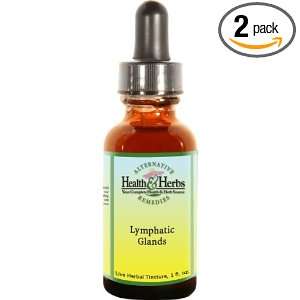   Health & Herbs Remedies Lymphatic Glands, 1 Ounce Bottle (Pack of 2