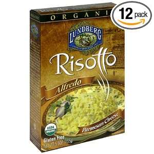 Lundberg Risotto, Organic Alfredo, 5.5 Ounces (Pack of 12)  