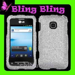   SILVER Case Cover  NET 10 Android LG OPTIMUS NET L45C  