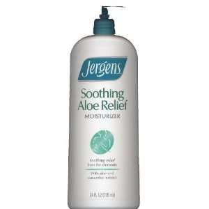  Jergens Soothing Aloe Relief Moisturizer 24 FL Oz (pack of 