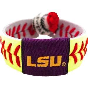  NCAA Louisiana State Tigers Classic Softball Bracelet 