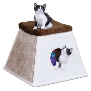  Petmate Kitty Hut with Pillow Top