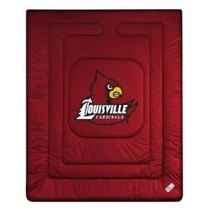 Louisville Cardinals NCAA Locker Room Collection Full/Queen Comforter