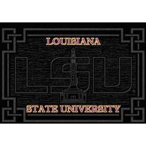  Louisiana State (LSU) Tigers 4 x 6 Large Top View Area 