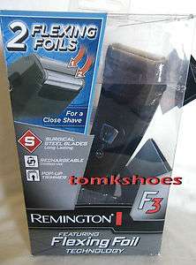 Remington F3 F 3790 Rechargeable Razor Shaver Flexing Foil Factory 