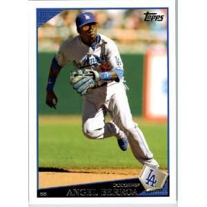  2009 Topps Baseball # 129 Angel Berroa Los Angeles Dodgers 