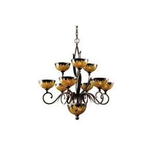  21071   Lorelle 11 Lt Chandelier   Chandeliers