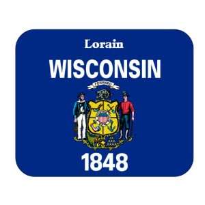  US State Flag   Lorain, Wisconsin (WI) Mouse Pad 