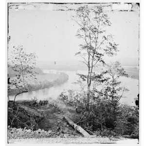 Chattanooga,Tennessee (vicinity). View of Tennessee River from Lookout 