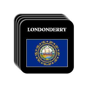 US State Flag   LONDONDERRY, New Hampshire (NH) Set of 4 Mini Mousepad 