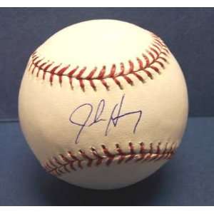 John Henry Autographed Baseball