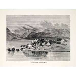   Lochaber Scotland   Original In Text Wood Engraving