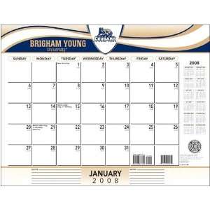  Brigham Young University Cougars 2008 Desk Pad Office 