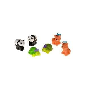 Fisher Price Little People Noahs Animals Pandas, Lions, and Turtles 