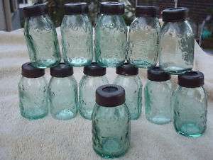   36 Rustic Vintage Country Mason Canning Fruit Jar Miniature Lanterns