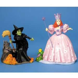   Pack of 4 Wizard of Oz Good and Bad Witch Table Pieces