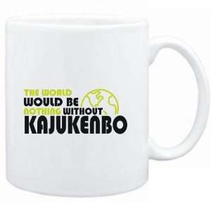  Mug White  The wolrd would be nothing without Kajukenbo 