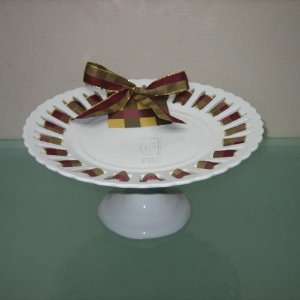  RIBBON HARVEST 10 FOOTED CAKE STAND