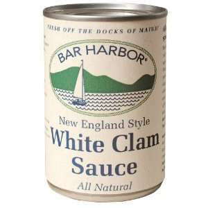 Bar Harbor All Natural White Clam Sauce, 10.5 Ounce Cans  