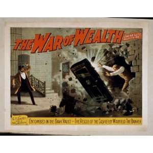  Poster The war of wealth 1896