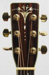 Vintage T Haruo Japan Model 100 Brazilian Rosewood Acoustic Electric 