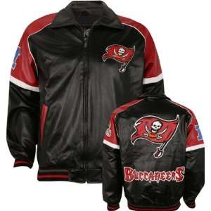 Tampa Bay Buccaneers Varsity Faux Leather Jacket  Sports 