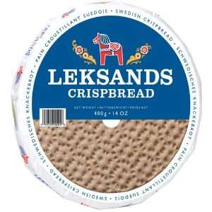 Leksands Crispbread   Rounds, 14 Ounce Packages (Pack of 11)  