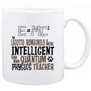  Mug White  My Lagotto Romagnolo is more intelligent than 