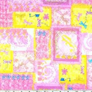  45 Wide Fairy Princess Fairyland Port Pink Fabric By The 