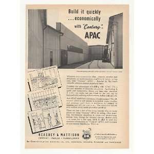  1951 Keasbey & Mattison Century APAC Asbestos Sheet Print 