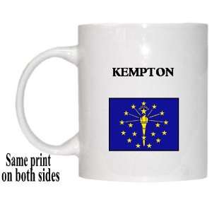  US State Flag   KEMPTON, Indiana (IN) Mug 