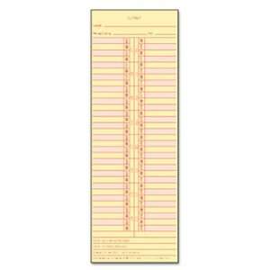  New TOPS 1276   Time Card for Cincinnati/Lathem/Simplex 