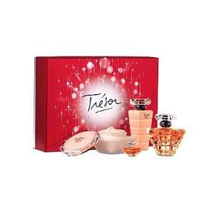 Lancome Tresor Inspirations Gift Set 3.4oz Parfum Spray, Body Cream 